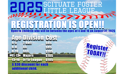 Register Now for the 2025 Spring Baseball Season